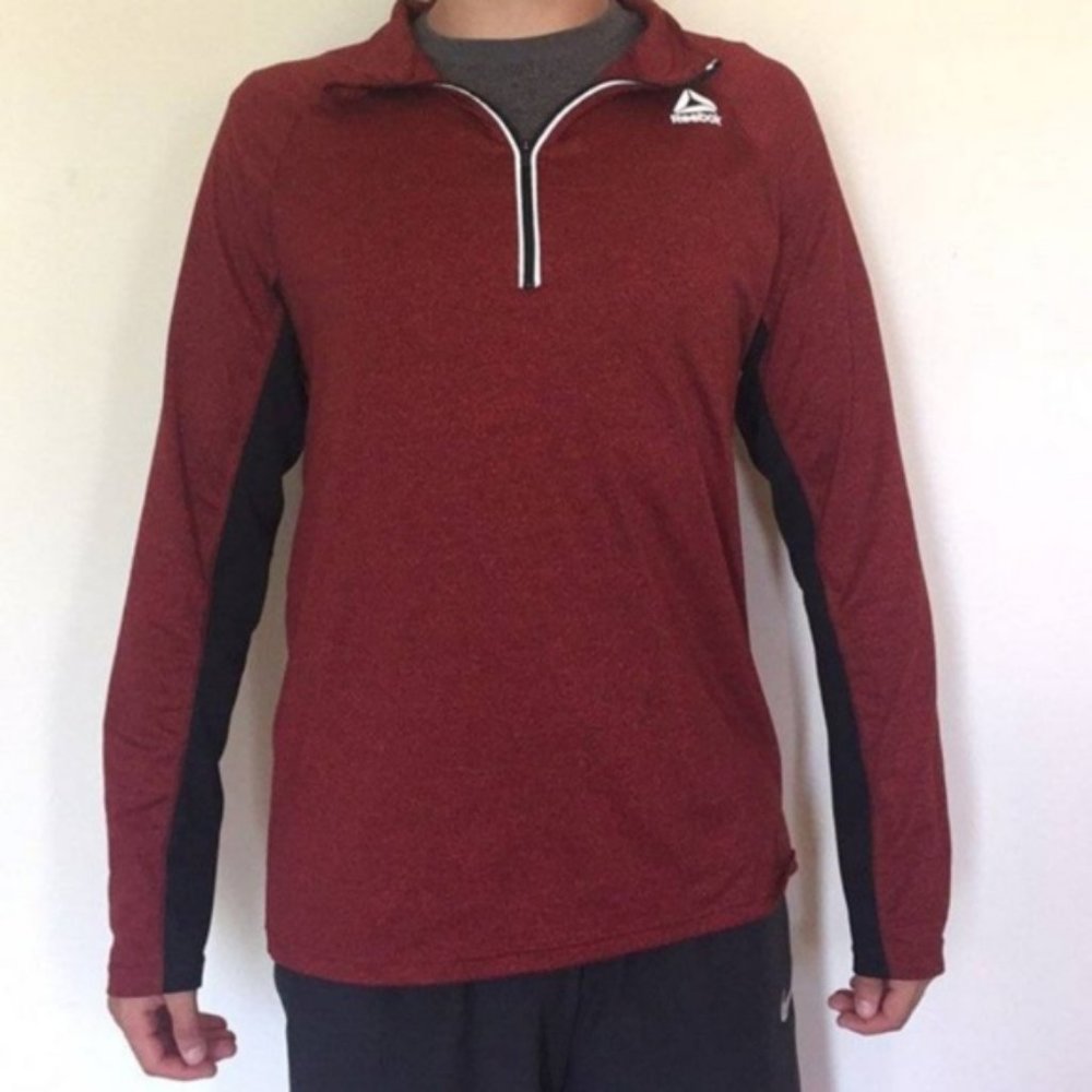Reebok Long sleeve zip up Size M